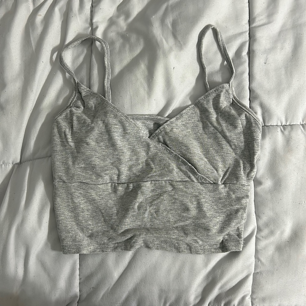 gray SHEIN cami